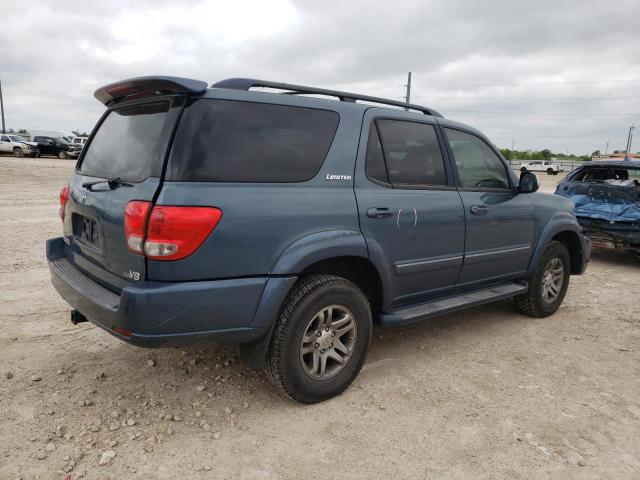 5TDZT38A87S298074 - 2007 TOYOTA SEQUOIA LIMITED BLUE photo 3