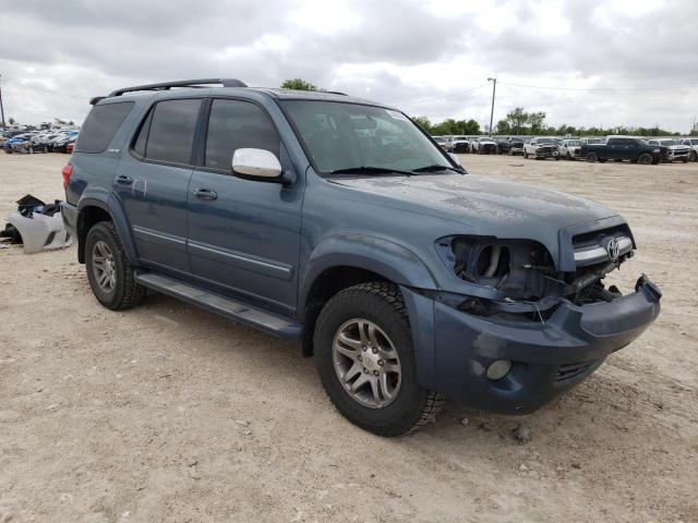 5TDZT38A87S298074 - 2007 TOYOTA SEQUOIA LIMITED BLUE photo 4