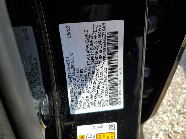 19UDE4G70PA001362 - 2023 ACURA INTEGRA A-SPEC TECH BLACK photo 12