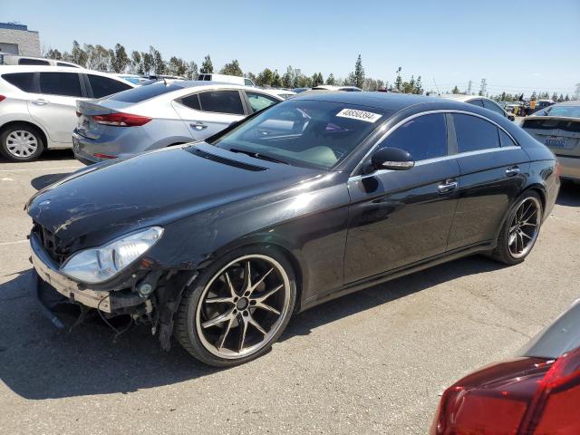 WDDDJ72X78A122948 - 2008 MERCEDES-BENZ CLS 550 BLACK photo 1