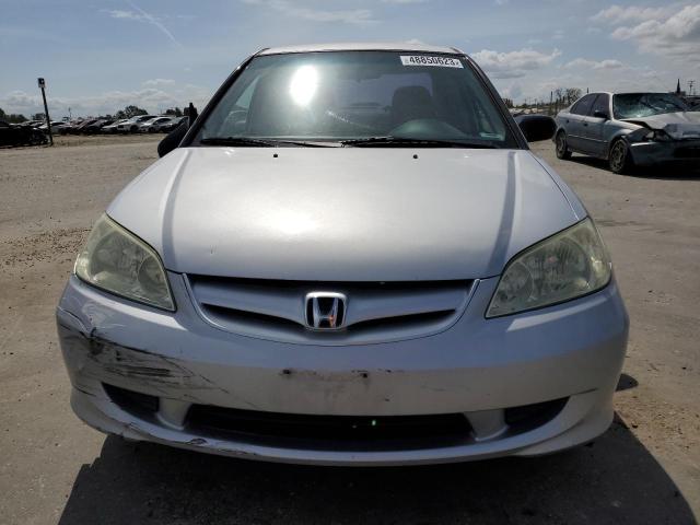 1HGES16344L020653 - 2004 HONDA CIVIC DX VP Gümüş foto 5