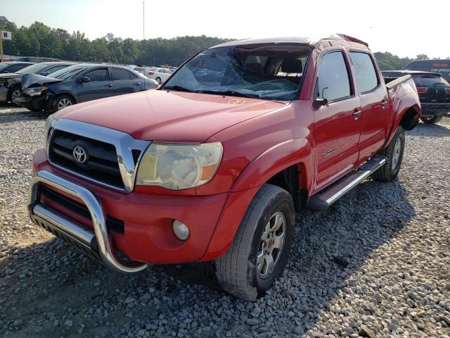 3TMJU62N77M037400 - 2007 TOYOTA TACOMA DOUBLE CAB PRERUNNER RED photo 2