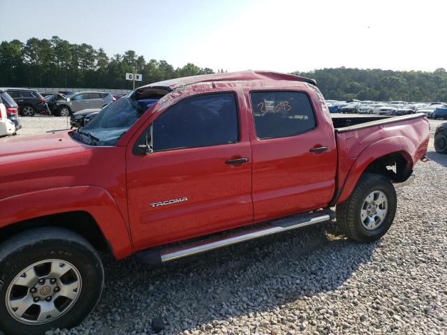 3TMJU62N77M037400 - 2007 TOYOTA TACOMA DOUBLE CAB PRERUNNER RED photo 9