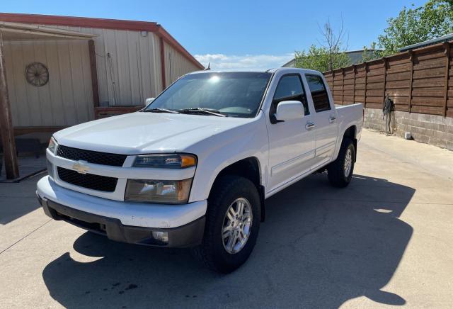 1GCHTCFE0C8140456 - 2012 CHEVROLET COLORADO LT WHITE photo 2