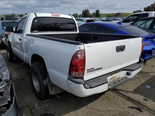 5TENX22N17Z362967 - 2007 TOYOTA TACOMA WHITE photo 2