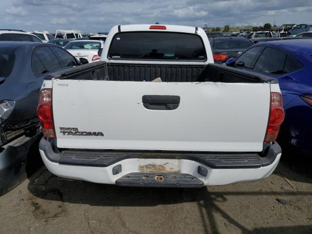 5TENX22N17Z362967 - 2007 TOYOTA TACOMA WHITE photo 6