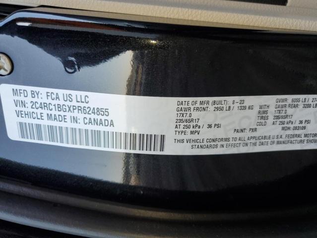 2C4RC1BGXPR624855 - 2023 CHRYSLER PACIFICA TOURING L Qara foto 13