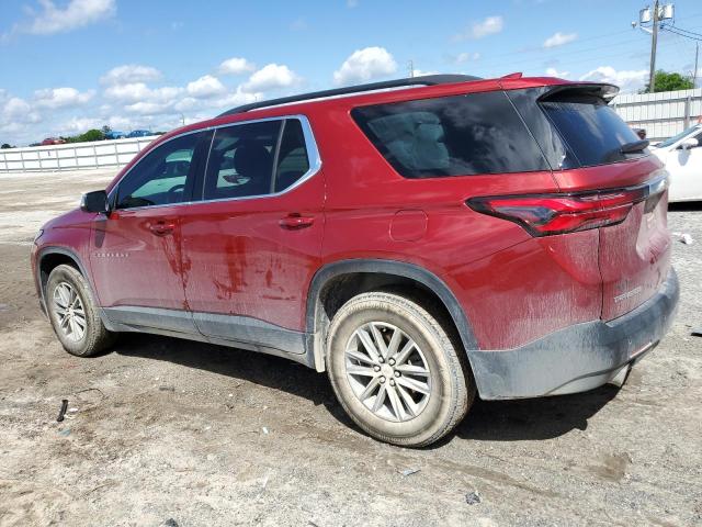 1GNERHKW5PJ108072 - 2023 CHEVROLET TRAVERSE LT RED photo 2