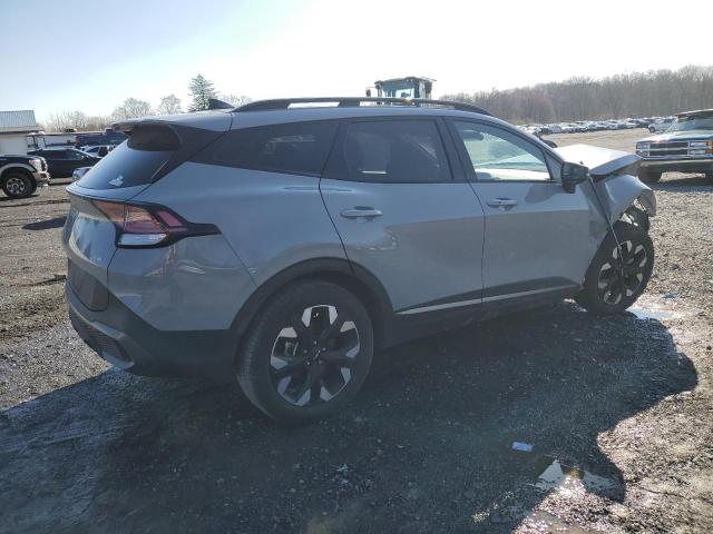 5XYK6CAF1PG014134 - 2023 KIA SPORTAGE X LINE GRAY photo 3