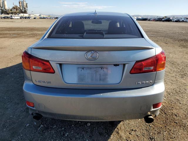 JTHBE262572011734 - 2007 LEXUS IS 350 BLUE photo 6