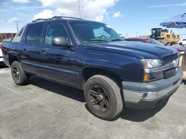 3GNEC12T34G147268 - 2004 CHEVROLET AVALANCHE C1500 BLUE photo 4