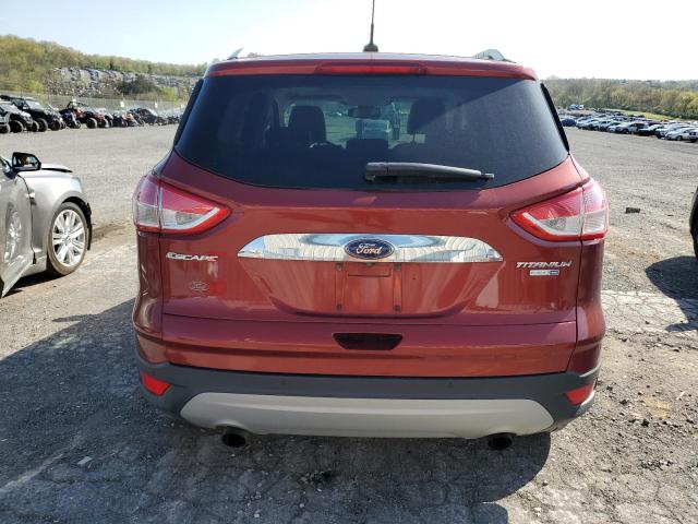 1FMCU9JX5FUC22693 - 2015 FORD ESCAPE TITANIUM ORANGE photo 6