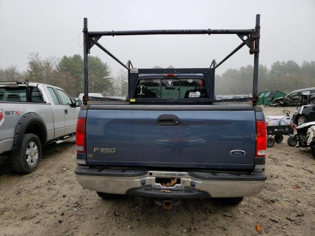 1FTNW21L14EA19500 - 2004 FORD F-250 SUPER DUTY BLUE photo 6