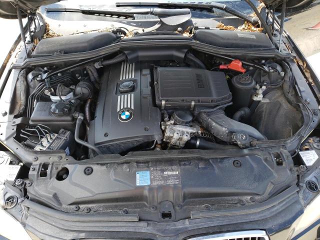 WBANW135X9C160834 - 2009 BMW 5 SERIES I შავი ფოტო 11