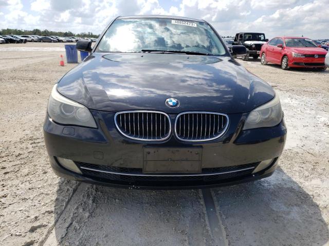 WBANW135X9C160834 - 2009 BMW 5 SERIES I შავი ფოტო 5