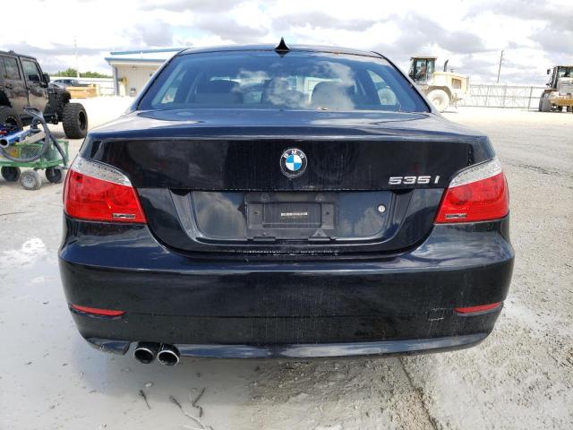 WBANW135X9C160834 - 2009 BMW 5 SERIES I შავი ფოტო 6
