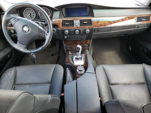 WBANW135X9C160834 - 2009 BMW 5 SERIES I შავი ფოტო 8