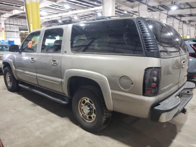 3GNGK26U01G139077 - 2001 CHEVROLET SUBURBAN K2500 BEIGE photo 2