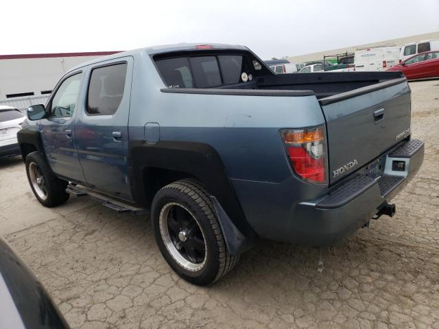 2HJYK16506H505946 - 2006 HONDA RIDGELINE RTL TEAL photo 2