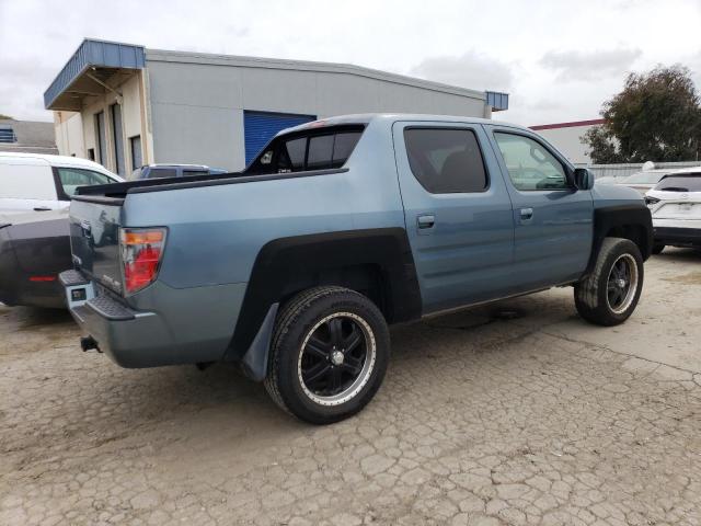 2HJYK16506H505946 - 2006 HONDA RIDGELINE RTL TEAL photo 3