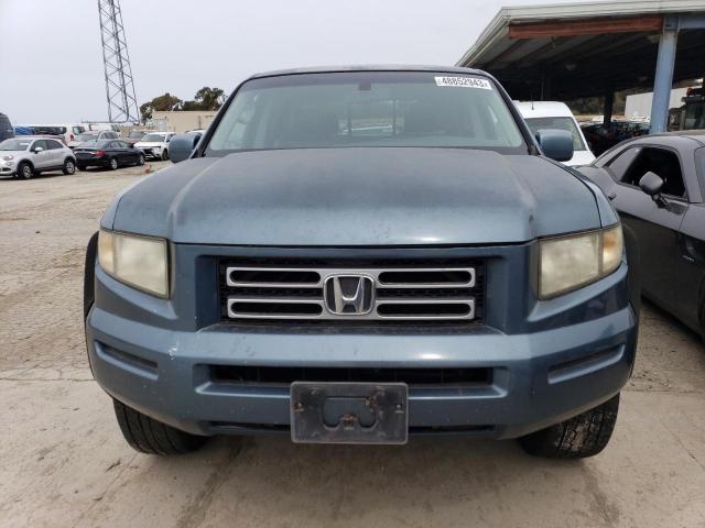 2HJYK16506H505946 - 2006 HONDA RIDGELINE RTL TEAL photo 5