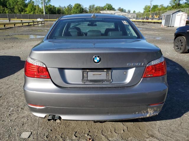 WBANV1C51AC156677 - 2010 BMW 5 SERIES XI GRAY photo 6