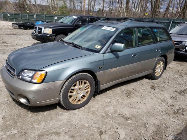 4S3BH806917623775 - 2001 SUBARU LEGACY OUTBACK H6 3.0 LL BEAN TWO TONE photo 1