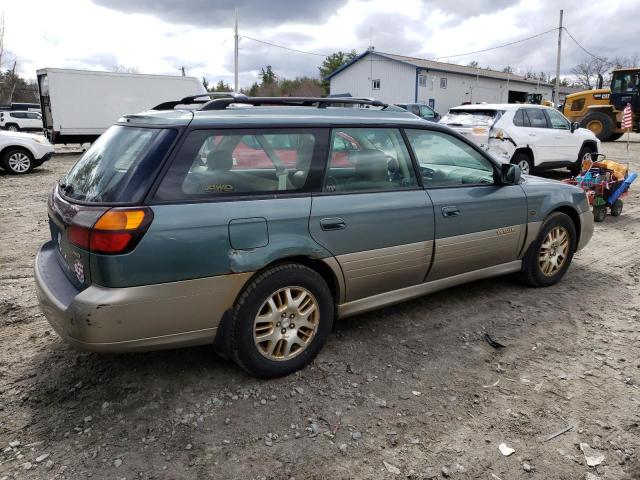 4S3BH806917623775 - 2001 SUBARU LEGACY OUTBACK H6 3.0 LL BEAN TWO TONE photo 3