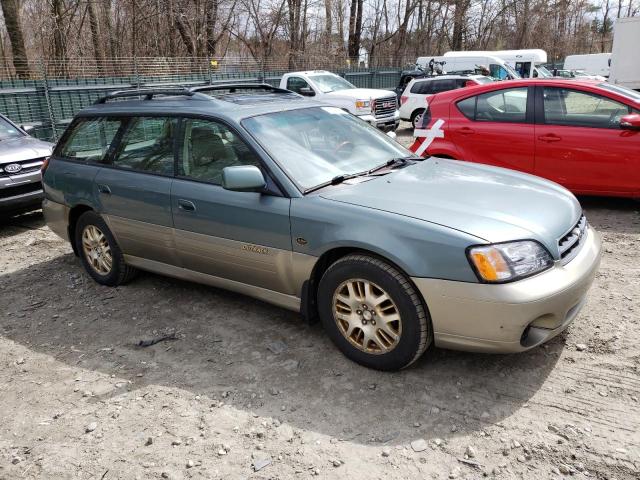 4S3BH806917623775 - 2001 SUBARU LEGACY OUTBACK H6 3.0 LL BEAN TWO TONE photo 4