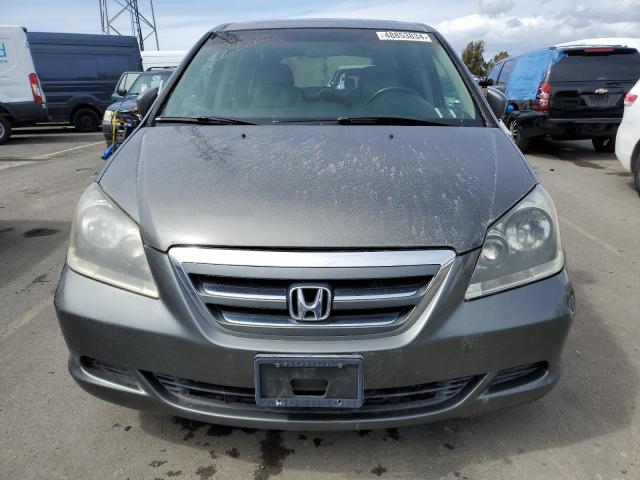 5FNRL38657B409132 - 2007 HONDA ODYSSEY EXL GRAY photo 5