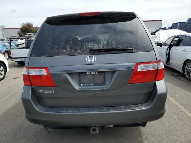 5FNRL38657B409132 - 2007 HONDA ODYSSEY EXL GRAY photo 6