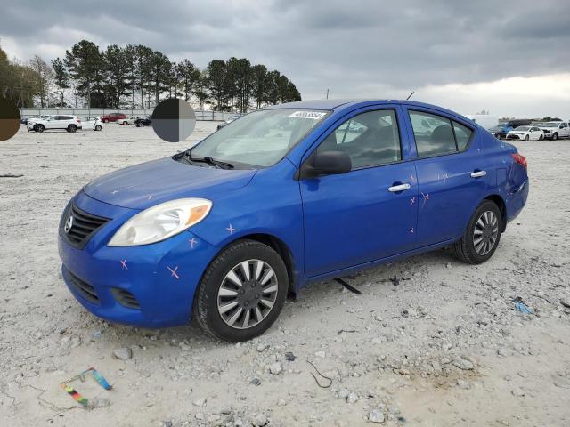 3N1CN7AP7CL881812 - 2012 NISSAN VERSA S BLUE photo 1