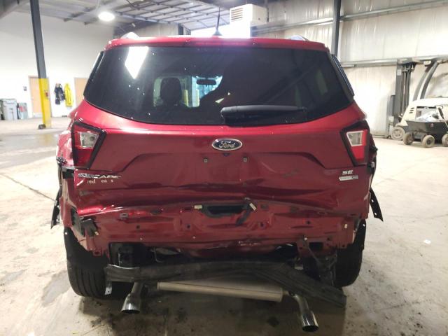 1FMCU9GD2KUB44039 - 2019 FORD ESCAPE SE RED photo 6