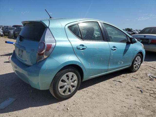 JTDKDTB3XD1045775 - 2013 TOYOTA PRIUS C BLUE photo 3