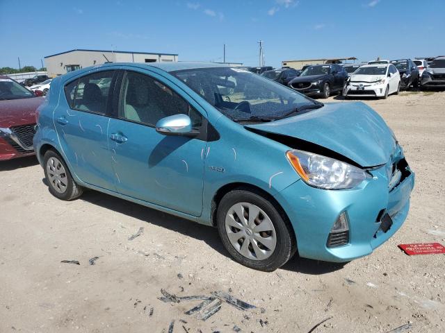 JTDKDTB3XD1045775 - 2013 TOYOTA PRIUS C BLUE photo 4