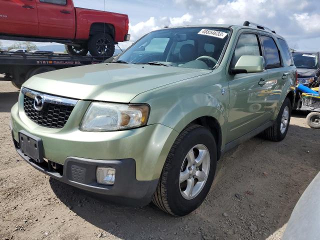 4F2CZ59379KM01401 - 2009 MAZDA TRIBUTE HYBRID GREEN photo 1