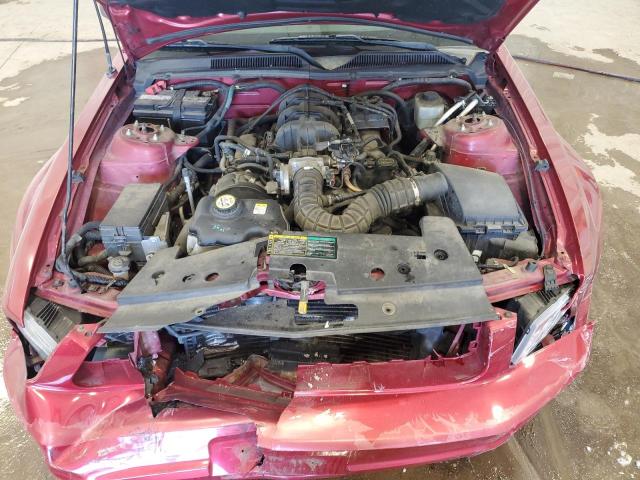 1ZVFT80N255155166 - 2005 FORD MUSTANG RED photo 11