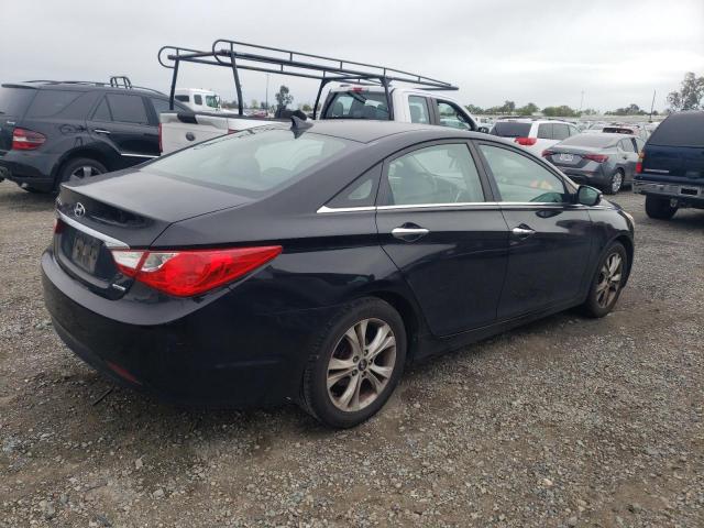 5NPEC4AC7BH130859 - 2011 HYUNDAI SONATA SE BLACK photo 3