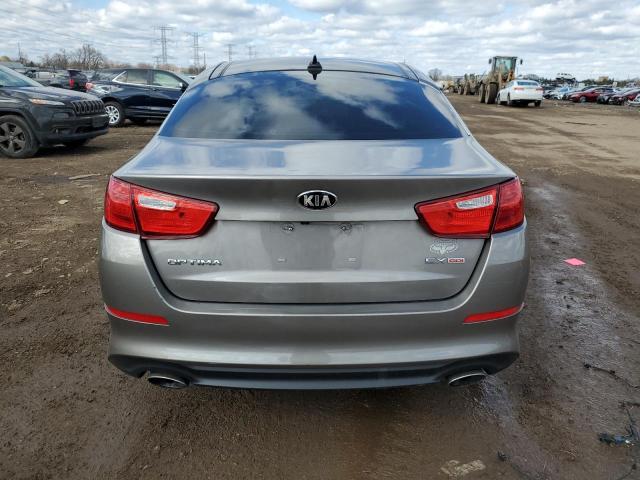 5XXGN4A72FG455829 - 2015 KIA OPTIMA EX GRAY photo 6