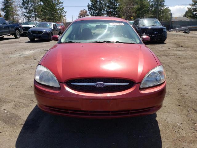 1FAFP55U61A286744 - 2001 FORD TAURUS SES MAROON photo 5