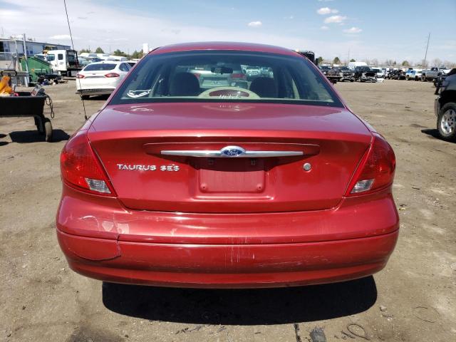 1FAFP55U61A286744 - 2001 FORD TAURUS SES MAROON photo 6