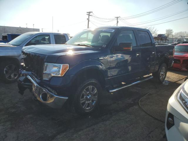 1FTFW1EF7CFB07219 - 2012 FORD F150 SUPERCREW BLUE photo 1