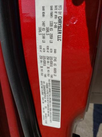 2D8HN54P48R737410 - 2008 DODGE GRAND CARA SXT RED photo 14