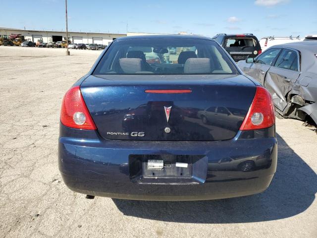 1G2ZF57B084135188 - 2008 PONTIAC G6 VALUE LEADER BLUE photo 6