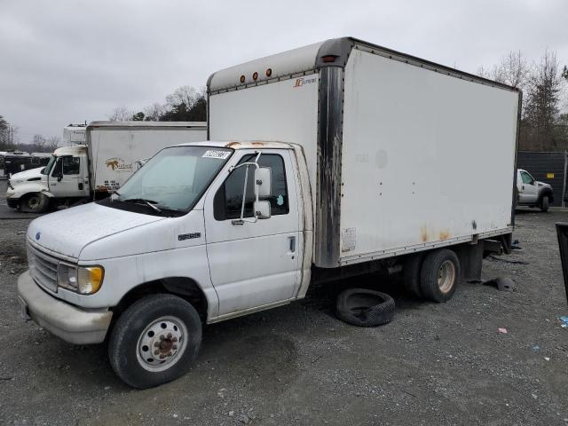 1995 FORD ECONOLINE E350 CUTAWAY VAN, 