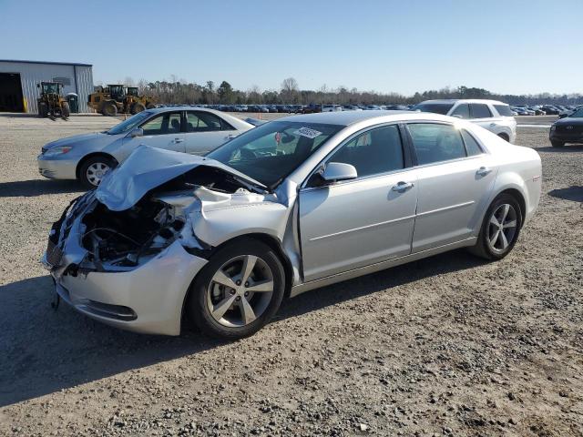 1G1ZC5E01CF380545 - 2012 CHEVROLET MALIBU 1LT SILVER photo 1