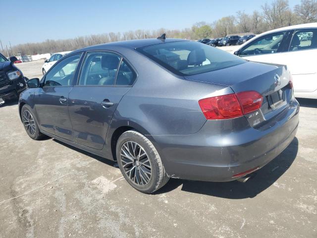 3VWD17AJ1EM249908 - 2014 VOLKSWAGEN JETTA SE GRAY photo 2