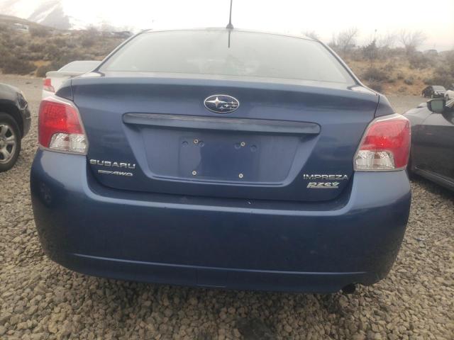 JF1GJAA67CG028576 - 2012 SUBARU IMPREZA BLUE photo 6