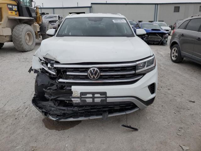 1V2LC2CA4PC218356 - 2023 VOLKSWAGEN ATLAS CROS SE Biały zdjęcie 5