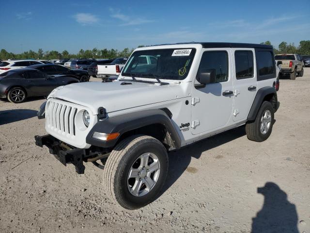 1C4HJXDG2MW793370 - 2021 JEEP WRANGLER U SPORT WHITE photo 1